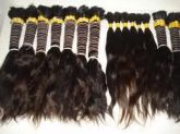 CABELO CASTANHOS LISOS ONDULADOS 45CM